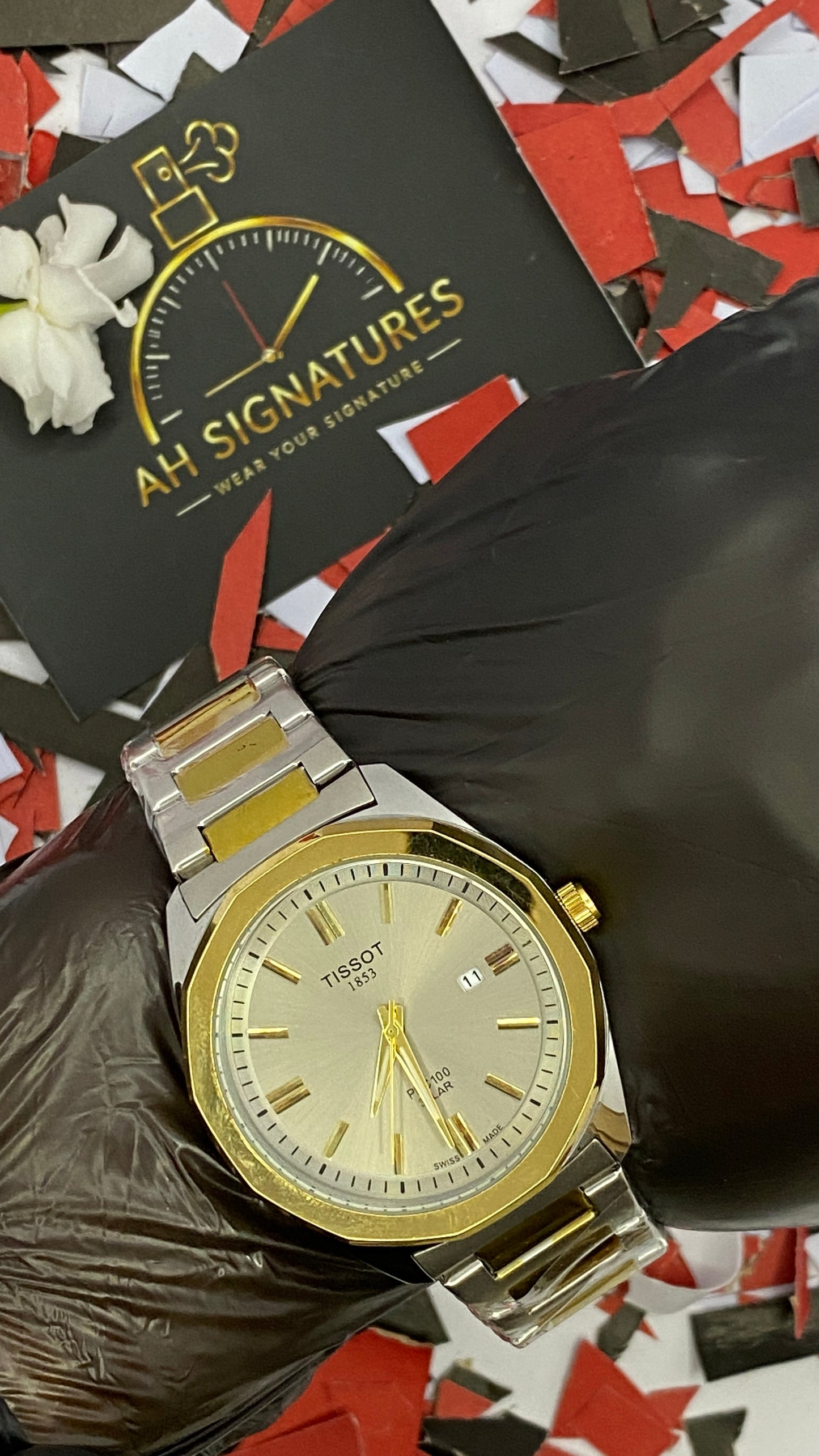 Tissot PRC 100 Solar | Date Display | Two-Tone Steel